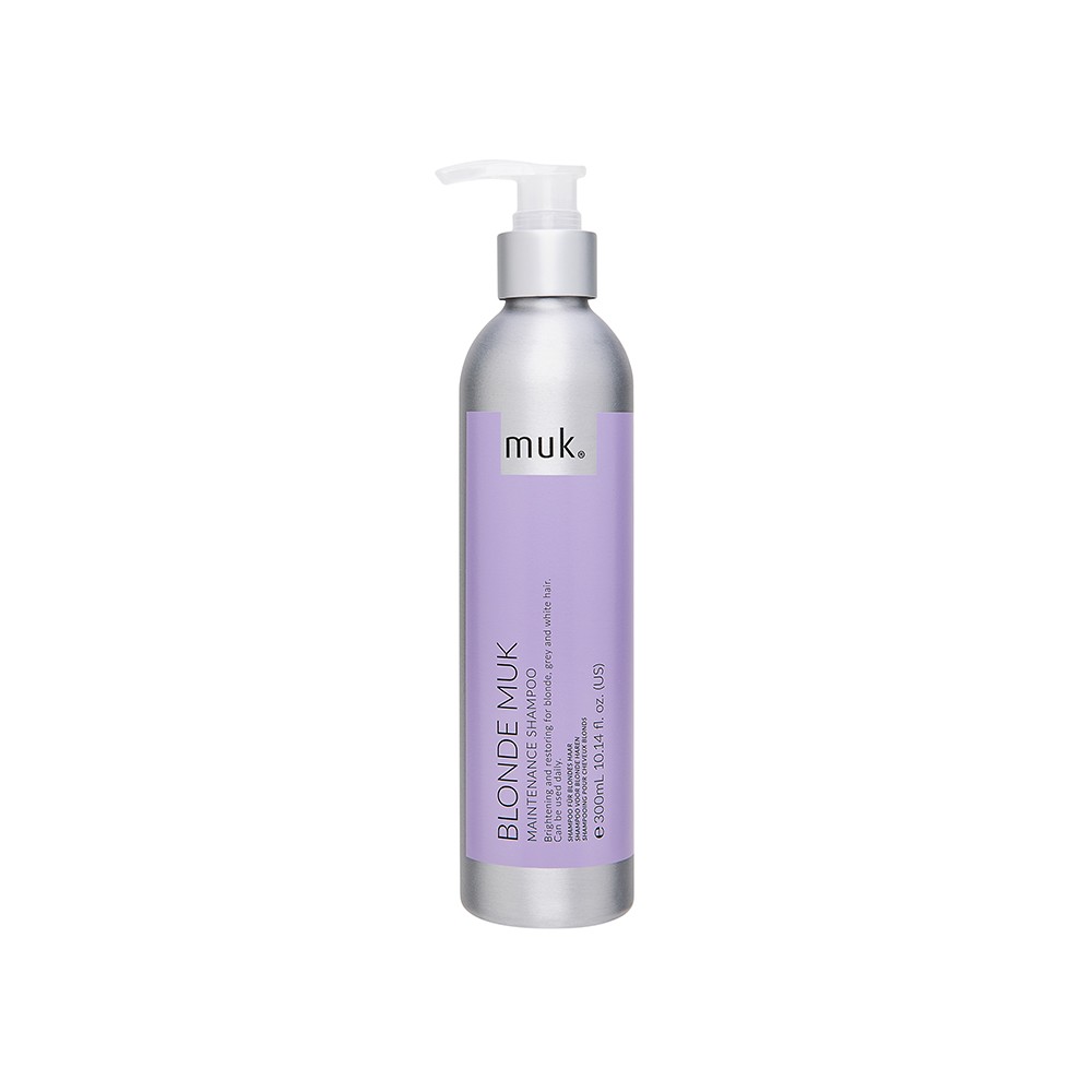 冷光補色洗髮乳 Blonde muk Maintenance Shampoo